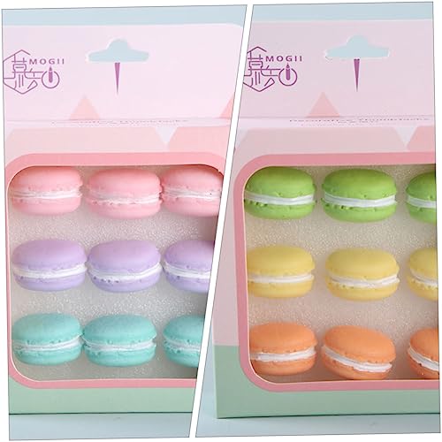 18pcs Office Desk Accessories Delicate Pushpins Home Accessory Delicate Thumb Tacks Map Supplies Compact Thumb Tacks Macaron Shaped Push Pin Household Products Metal Replaceable