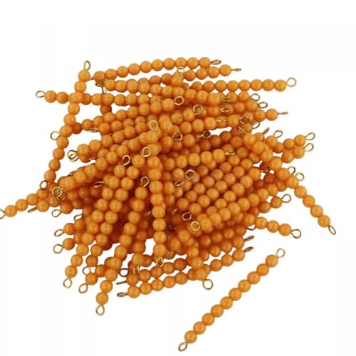 LLTCMAOYI Transparent Mathematical Beaded Montessori Teaching AIDS, Mathematical Beaded Learning Materials
