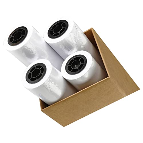 CAD Paper Rolls 24 x 150 (24” x 150', 20lb) Ink Jet Bond Rolls | Ultra-White, Wood-Free 80GSM Plotter For Engineers, Architects, Copy Service Shops