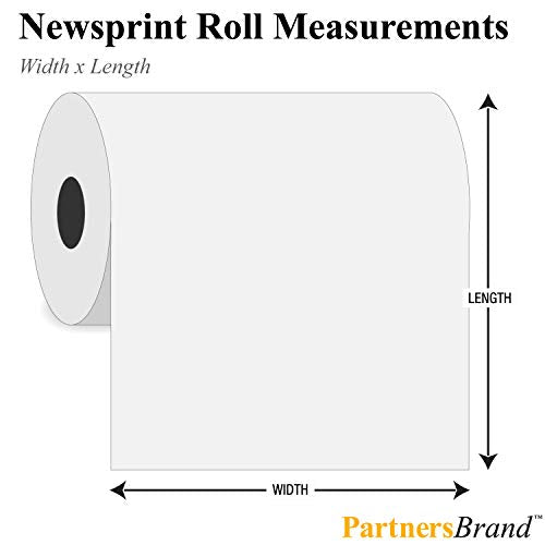 Partners Brand PNP3090 Newsprint Roll, 30#, 30" x 1, 440', White