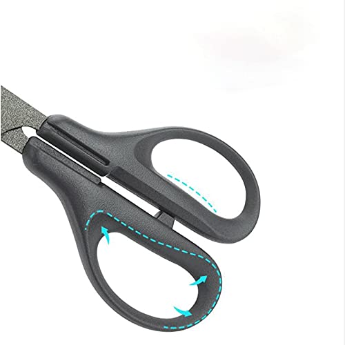 DSWMY Craft Scissors, Stainless Steel Craft Scissors Sharp Sewing Needlework Artwork Office Cutting Tool 17.5cm