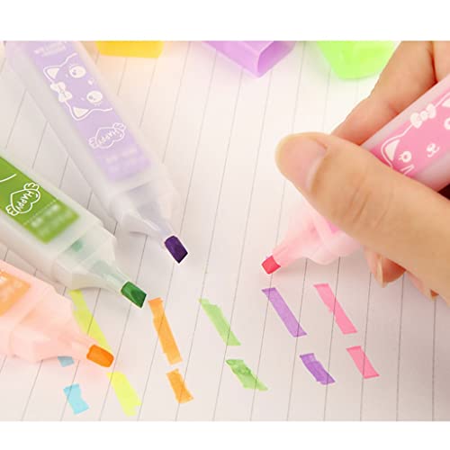 DUYHBAWRS Stationery, Large Capacity Creative Color Fluorescent Pen, Watercolor Pen for School Office