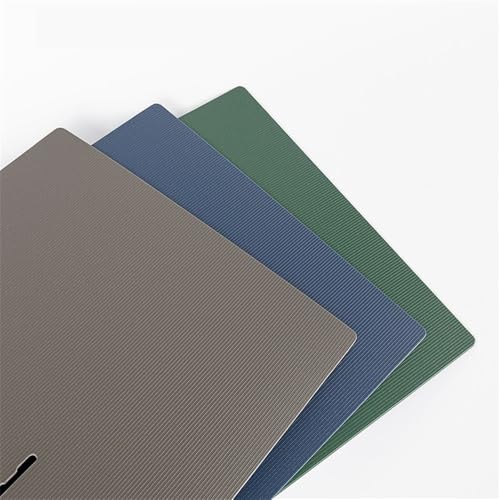 File Folders 3-piece A4 Perforated File Folder 2-Hole Data Sheet Detachable Archive Storage File Jacket(Multi-Colored)
