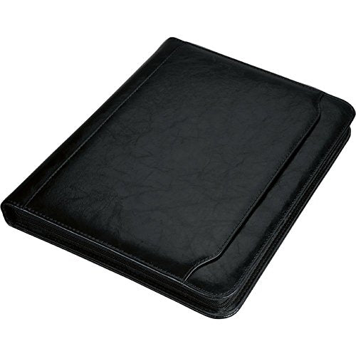 Spicers Conference 25mm Marble Effect Ring Binder with A4 Calculator Writing Pad - Black