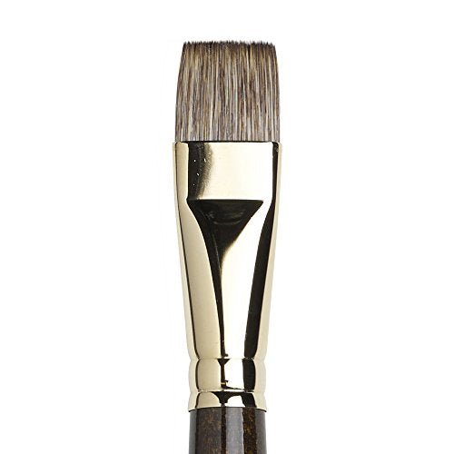 Winsor & Newton Monarch Bright Long Handle Brush, Size 20,Brown