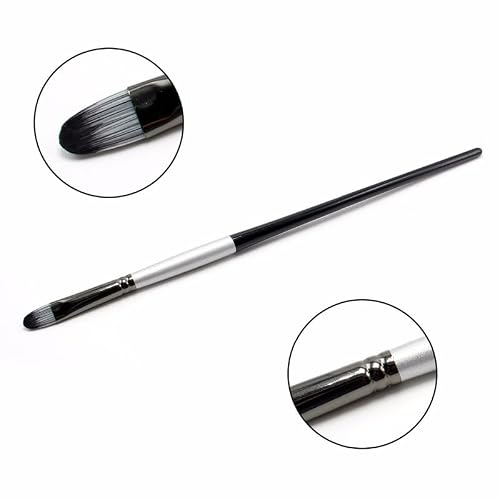 UOHLCX HBJWOV Nylon Hair Paint Brush for Acrylic Painting Oil Painting Paint Brush Set Watercolor Artist Brush Art Supplies