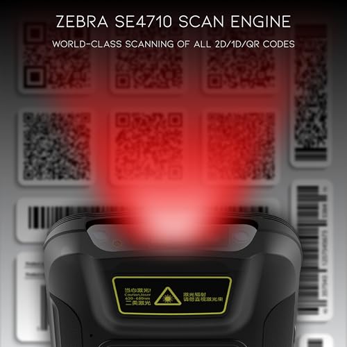 Chainway C66 Wireless Android Barcode Scanner Handheld, 2D/1D/QR Code Reader, Android 13 with Play Store, 5.5” Screen, WiFi, 6FT Drop Rating, for Warehouse Inventory Scanning (Build Your Own)