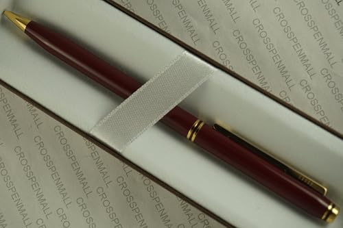 Cross Made in the USA Classic Signature Collection, Burgundy and 22KT Gold 0.5MM Mechanical Pencil