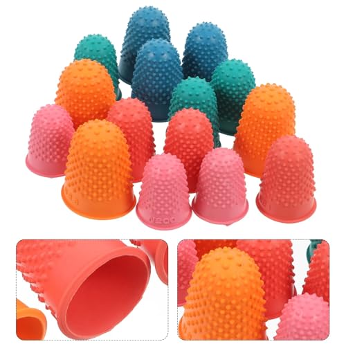 90Pcs Reusable Silicone Finger Guards for Money Counting, Sorting & Writing