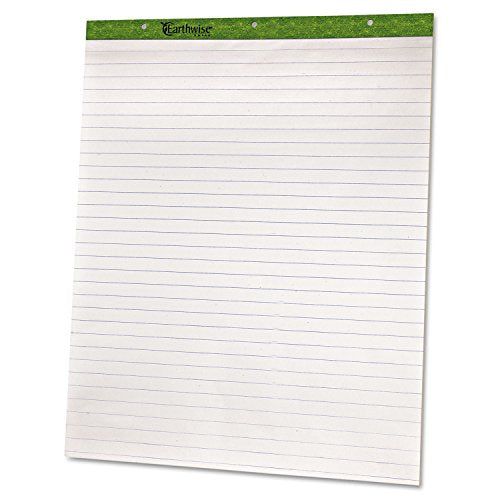 Ampad 24034 Flip Charts, 1 Ruled, 27 x 34, White, 50 Sheets, 2/Pack