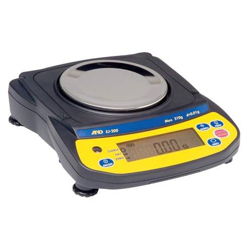 A&D EJ-410 Precision Lab Balance 410gx0.01g,pan size 4.3", Compact Portable Jewelry Scale,5 year warranty,New