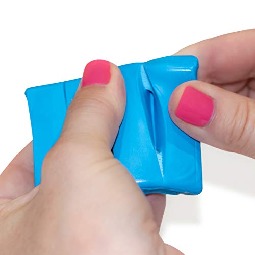 Hygloss Blue HangTak Putty - 48-Pack Removable & Reusable Poster and Picture Mounting Putty, Wall-Safe Sticky Tack for Home, Classroom & Office Use (48 Packs, 2-Ounce Each)