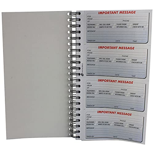Q-Connect Duplicate Telephone Message Book 400 Messages