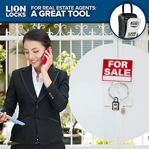 Key Lock Box for Keys with Code (12 Pack) 4 Digit Combination Lockbox for Keys Outdoor, Portable, Waterproof, Realtor Lock Box