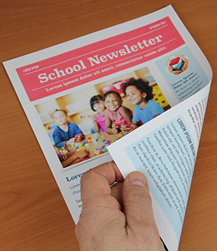 PPD 50 Sheets 8.5x14" Double Sided Brochure and Flyer Paper Matte