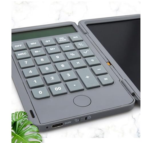 TEOYETTSF 6-inch Calculator Handwriting Board Learning Office Calculator Learning Handwriting Board Business