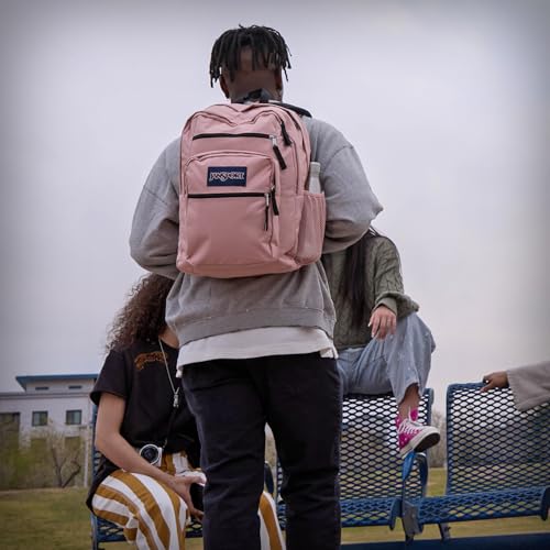 JanSport Laptop Backpack - Computer Bag with 2 Compartments, Ergonomic Shoulder Straps, 15” Laptop Sleeve, Haul Handle - Blue Dusk