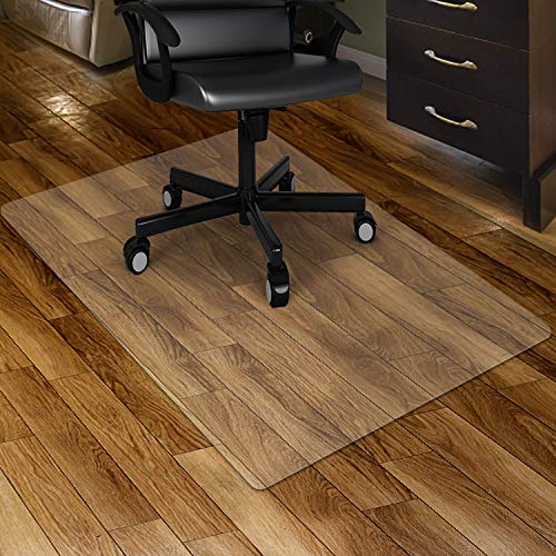 Kuyal Clear Chair mat for Hardwood Floor, 30 x 48 inches