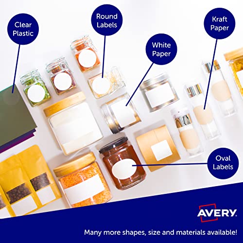 Avery L7169-100 400x Labels 99.1 x 139.0 mm White for Laser Printers