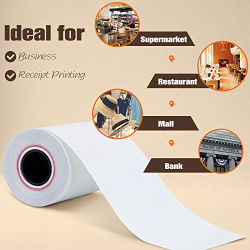 TK Thermal King 2 1/4" x 50' Credit Card Thermal Receipt Paper 100 Rolls