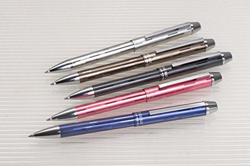 Sailor 16-0222-240 Fountain Pen, Multi-Functional Pen, 3 Colors + Sharp Metallic 4, Blue