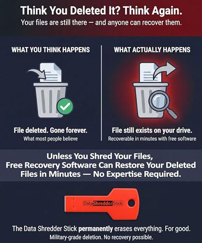 Hard Drive Shredder Stick for Windows - Data Destruction Tool