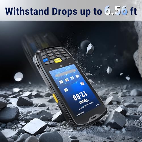 Tera Android 10 Barcode Scanner PDA: SE4710 Engine, Charging Cradle, P160GC