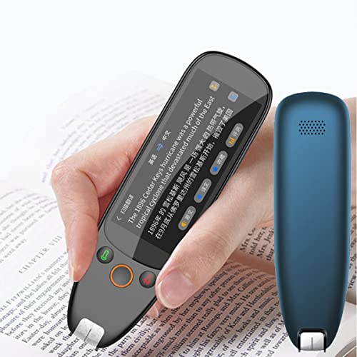 Real Time Scanning Dictionary Pen 112 Language Translation Reading Pen 3.5 Inch Screen Foreign Language Voice Translator Offline WiFi Electronic Dictionary Translate Devi,A