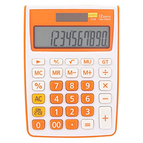 DUYHBAWRS Calculator Calculator Office Desk Calculator Color Cute Calculators Power Business Supplies Electronic Programmer(D)