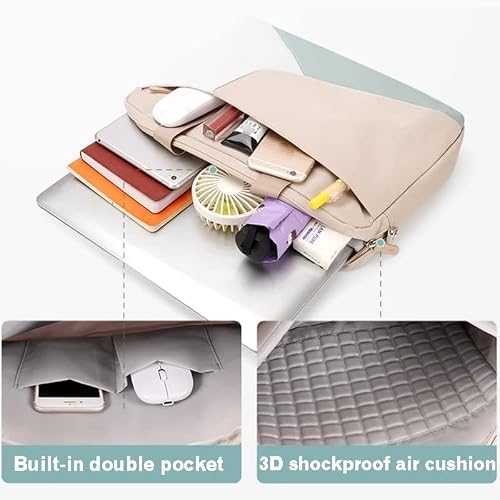 SIDUFHAOPKLL Laptop Bag Ladies Travel Messenger Shoulder Handbag Briefcase(M)