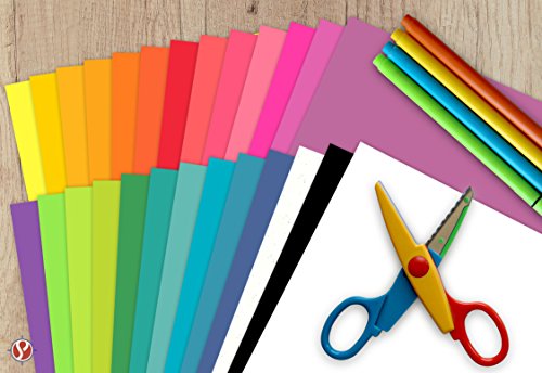 Premium Color Card Stock Paper | 250 Per Pack | Superior Thick 65-lb Cardstock, Perfect for School Supplies, Holiday Crafting, Arts and Crafts | Acid & Lignin Free | Lunar Blue | 11 x 17