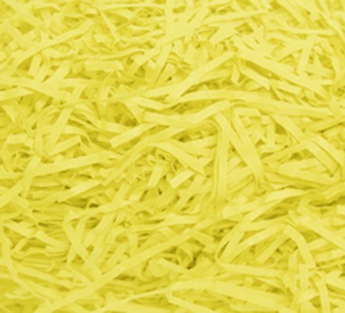 SHREDDED TISSUE PAPER IN 22 VARIOUS COLOURS 10g, 20g, 50g & 100g GIFT PACKAGING (YELLOW, 20g)
