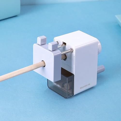ZYQHMY Pencil Sharpener Students Hand Grater Pencil Sharpener Can Sharpen Colored Pencil Stationery(D)