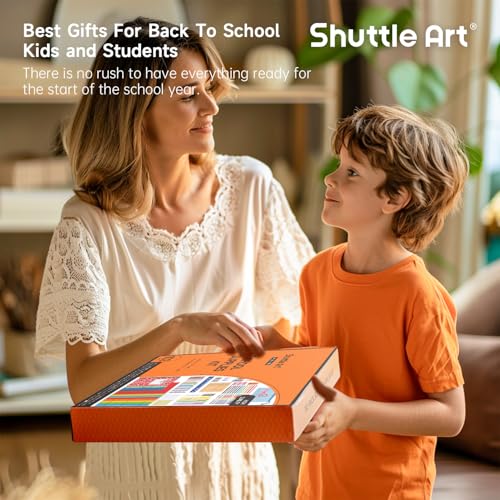 Shuttle Art 102 PCS Back to School Supplies Kit for Grades K-12