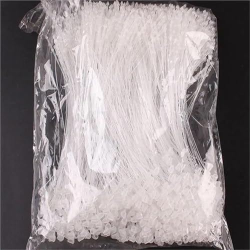 Tagging Gun for Clothing, 5000pcs 5 Inch Plastic Loop Pin Transparent Security Labels for Clothing Handmade Garment Office Filing and Craft Projects