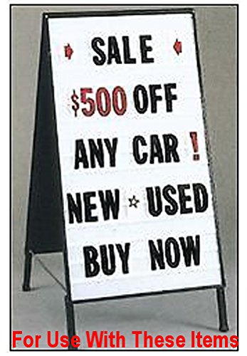 2" Replacement/Additional Letters for Message Board Signs