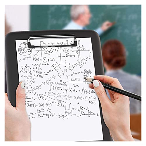Liudan Clipboard 1 Piece Clipboard Storage Box Outdoor Paper Storage Classic Multifunctional Plastic Clipboard Case Clipboard Folder