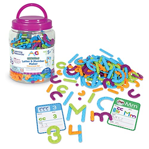 Learning Resources Skill Builders! Letter & Number Maker Classroom Set