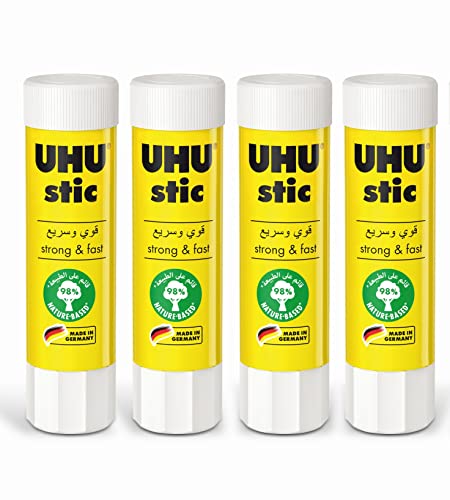 Uhu 48470-4 Glue Sticks, in The Bonus Pack, 40 g
