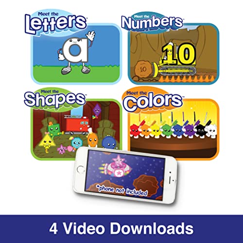 Preschool Prep Pack: Meet The Letters Numbers, Shapes & Colors Big Set! - Bundle with Flashcards, Coloring, Board, & Flap Books, Basic Skills Workbook, & Video Downloads!