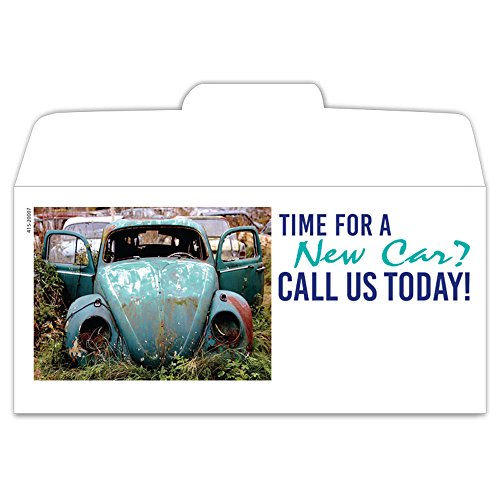 Drive Up Envelopes - Time For a New Car? - 500/Box - Money Envelopes