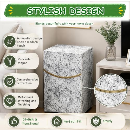 MZZKFC Washable Safe Box Cover for Home & Office Vertical Appliances