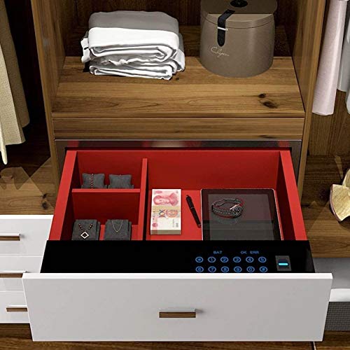 OREKPOT Drawer Security Keypad Cabinet Safes Home Hotel Security Safe Box for Stojewelry Cash