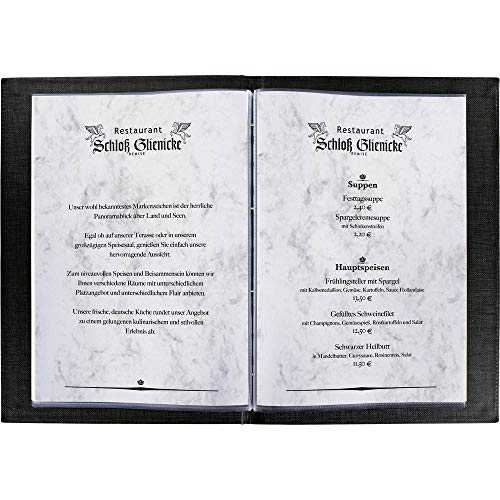Sigel T1080 Marbled Papers, grey, A4, 60.8 lbs, 250 sheets