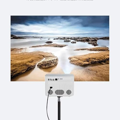 Projector Home Theater Bedroom Office Direct Projection Intelligent Voice TV Screen