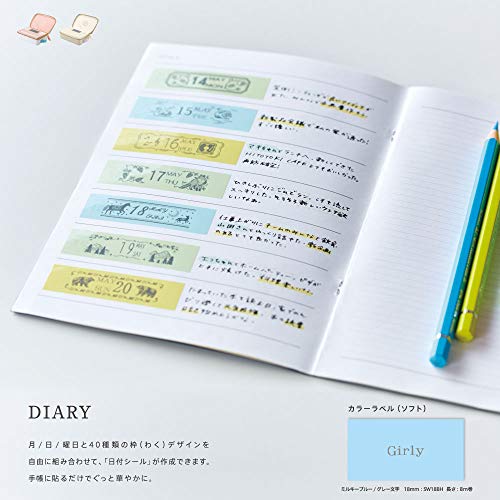 キングジム(Kingjim) King Jim PROSR-GL2 Label Writer Tepra Cream Girly Tepra (Compatible Label Width: 0.1-0.7 inches (4-18 mm) Width)