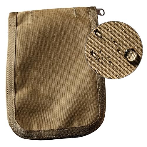 Rite In The Rain Weatherproof CORDURA® Fabric Notebook Cover, 4" x 6", Tan Cover (No. C946), 7.25 x 5.25 x 0.625