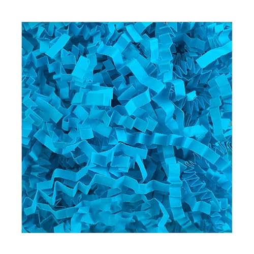 HongJP Shredded gift filler 300g Crinkle Cut Paper Shred Filler Gift Basket Bag Filler Easter Basket Filler Stuffing for Gift Wrapping