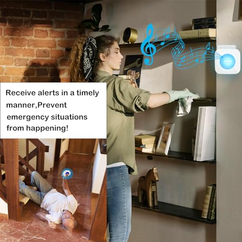 LIOTOIN Wireless Caregiver Pagers Call Button Nurse Alert System Call Bell Call Light Alert Button for Home/Elderly/Patients/Disabled 3 Transmitters 3 Plugin Receivers (600+ft Operating Range)…