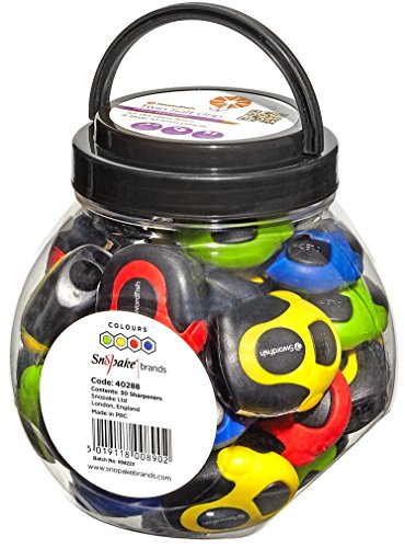 Swordfish "Twin Soft Grip" Pencil Sharpener Tub of 30